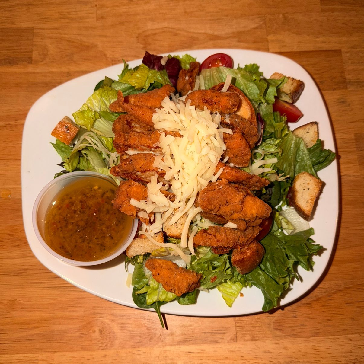 Crispy Chicken Salad.