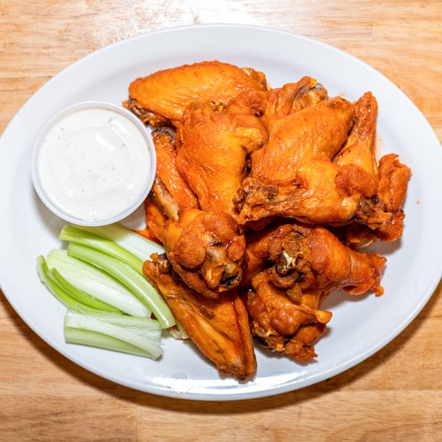 Traditional Chicken Wings.