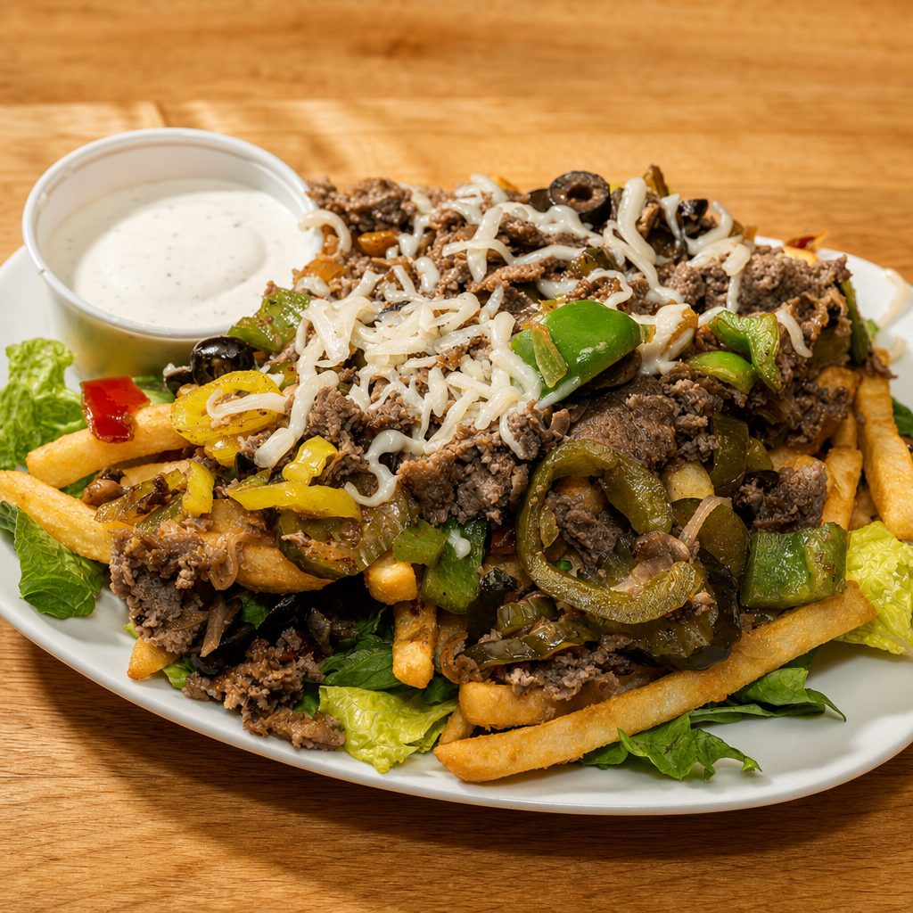 Pittsburgh Steak Salad.