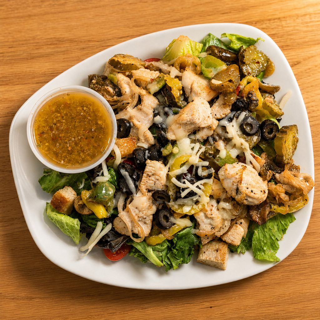 Grilled Chicken Salad.