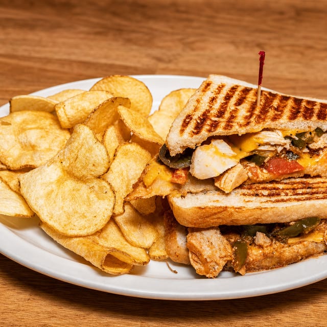 Buffalo Chicken Panini.
