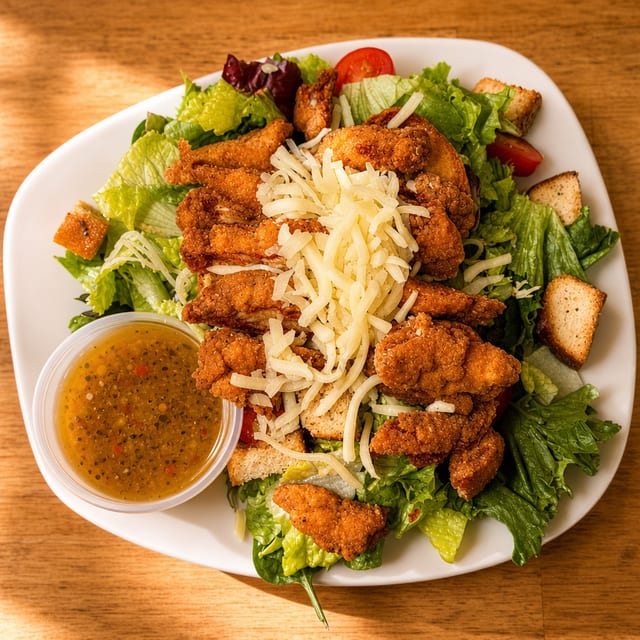 Crispy Chicken Salad.